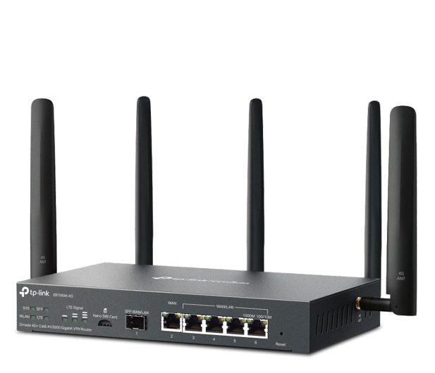 TP-LINK ER706W-4G LTE WiFi AX3000 VPN ER706W-4G LTE cat. 6 (Omada) - 1272471 - zdjęcie 3